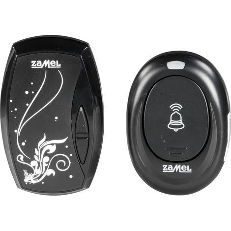 ZAMEL ST-960 SONNETTE DE PORTE CLOCHE AVEC TRANSMISSION RADIO, ERREICHEN 100 M, 230 V, 36 TONS, LOT DE 2 (1/2)