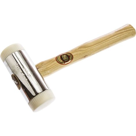 Maillet RS PRO manche en Bois tête en Zinc chromé 1.3kg ( Prix pour 1 )