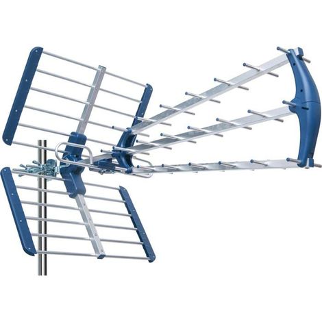 Antenne extérieure - CHOUMICHA SAVEURS FRANCE AGRO - 15dB - Protection 5G LTE - Réception TNT - 96cm (1/5)