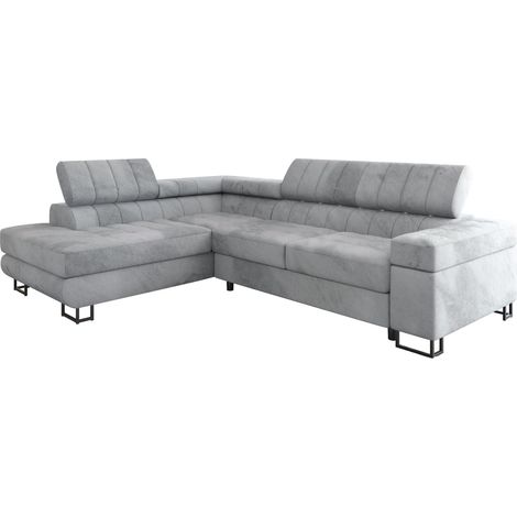 Canapé d'angle Comfivo Anima I, Sorriso 04, Disponible, 271x203x71cm, 0