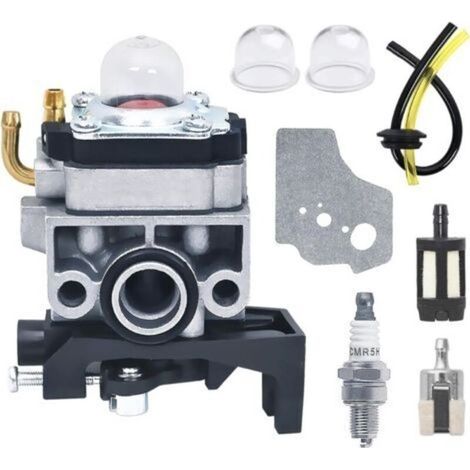 Carburateur pour Honda GX25 GX35 GX50 UMS425E UMK425E UMK435E HHB25 FG110, Carburateur de Débroussailleuse & Souffleur & Moteur 4-Temp Kit Réparation avec Filtre Joint Bougie (1/5)
