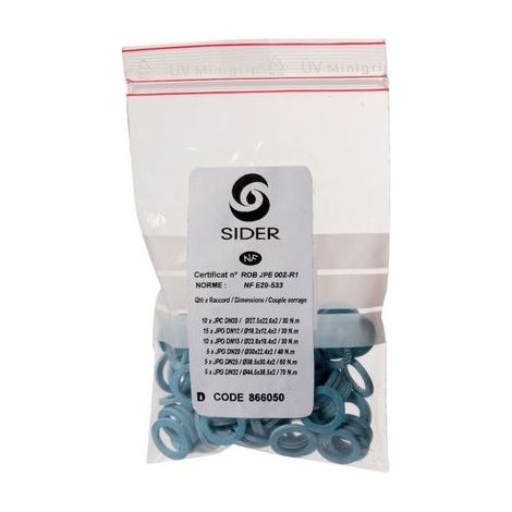 Joint gaz de compteur, écrou 6/20 G4 - boîte de 50
