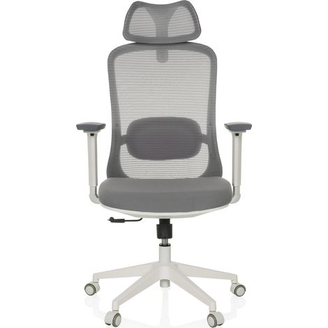 [NEUWERTIG] B-Ware hjh OFFICE Bürostuhl Drehstuhl MIKEO G Sitz Stoff Rücken Netzstoff grau Stuhl (1/2)