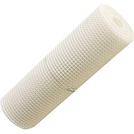 INTERMAS malla plast. blanca 20x20mm aprox. balconet , Malla de plástico ECO 24x24mm Blanca.
- Altura de la malla de 1 mt.
- Rollo de 25 mts de largo.
- Ideal para decorar una pare