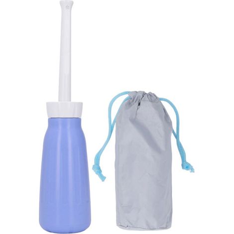 Pulvérisateur de bidet portable de 400 ml, pulvérisation longue durée, nettoyage rapide, bidet de voyage puissant avec sac de (1/4)