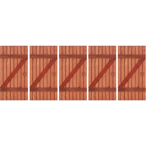 5 Portes Féériques pour Maison de Poupée en Bois Résistant, Simulation Joyeuse de Noël pour Échelles 1:12 et 1:6 (1/5)