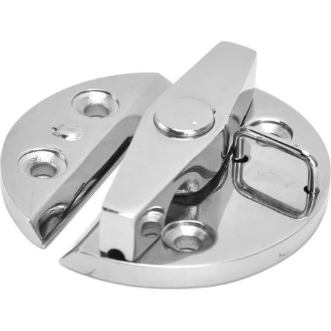 CCYKXA Round hinge for boat locker hatch, heavy-duty, made of marine-grade 316 stainless steel, 58mm diameter semicircle for ships, with 4 screws, used for lids