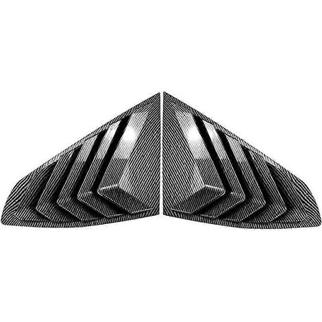 Garniture de persiennes de lunette arrière pour BMW Série 4 Gran Coupé G26 (2020+) - Accessoires auto en fibre de carbone (1/5)