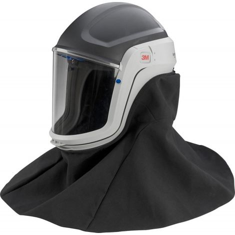 Cabezal de casco completo M-407. PC Visor. claro