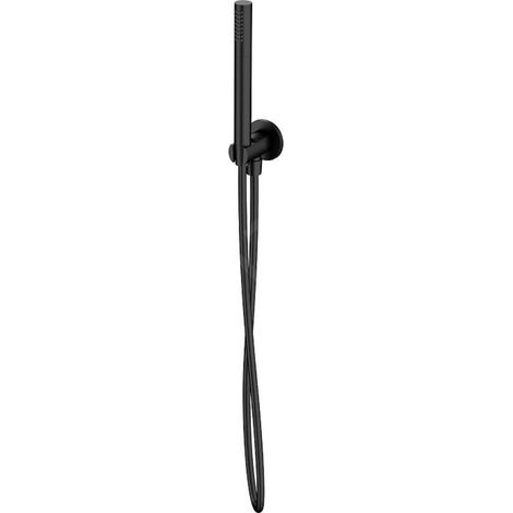 Cersanit Inverto - Set de pommeau de douche, support et flexible, noir S951-709 (1/2)