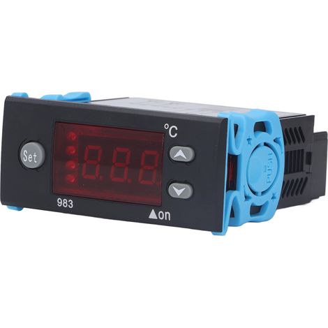 Régulateur de température pour chauffage et refroidissement, thermostat multifonctionnel à double capteur AC220V (1/5)