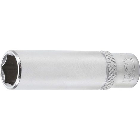 Steckschlüssel-Einsatz Sechskant, tief Antrieb Innenvierkant 6,3 mm (1/4") SW 3/8"