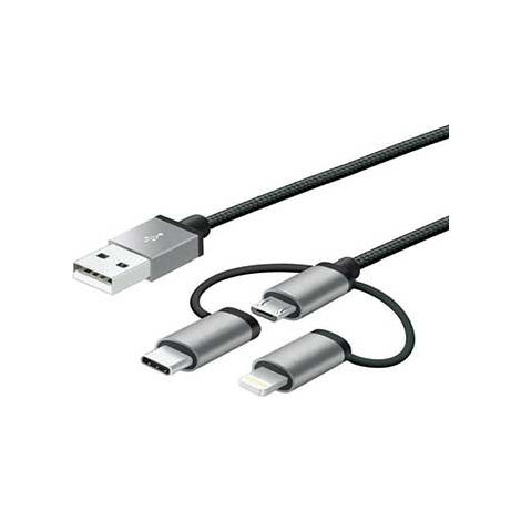 Ersatzteil - 3-in-1-Ladekabel Lightning - -