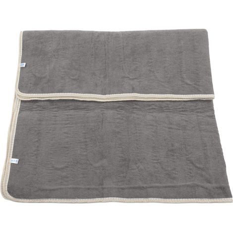 Elektrische Heizdecke mit Ein-Tasten-Bedienung, schnelles Aufheizen (60 Sekunden), langes Kabel, 220-V-EU-Stecker, 180 x 90 cm, 80 W, weiche Wärmedecke (1/5)