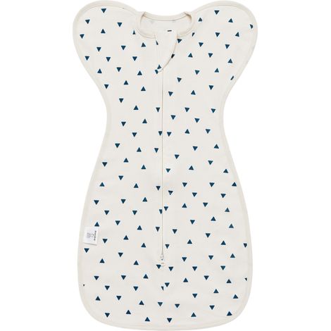 1 gigoteuse bébé, coton 100 %, taille S/60 cm, anti-coups de pied, fermeture éclair bidirectionnelle, ourlet élargi, pour nouveau-né (1/5)