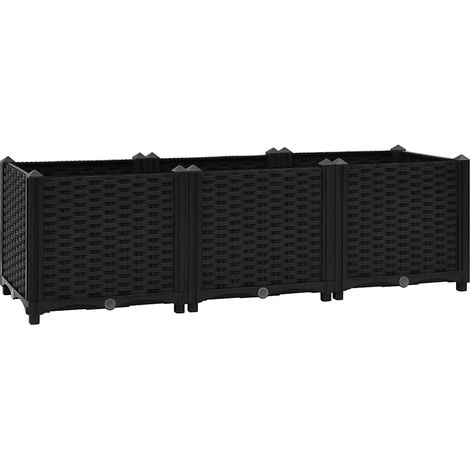 Maison Exclusive - Fioriera Rialzata 120x40x38 cm in Polipropilene (1/5)