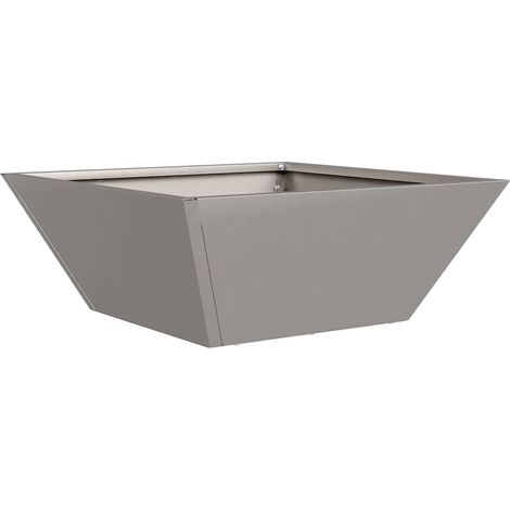 Pot de jardin,Jardinière en forme de bol Rouillé 40 x 40 x 15 cm CFW89565 (1/5)