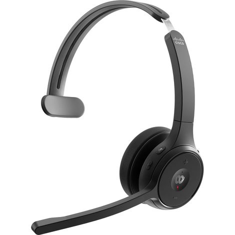 Cisco HS-WL-721-BUNA-C auricular y casco Auriculares Inalámbrico Diadema Oficina/Centro de llamadas Bluetooth Negro