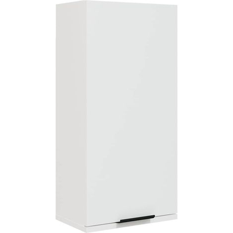 Maison Exclusive - Wand-Badschrank Weiß 32x20x67 cm (1/5)