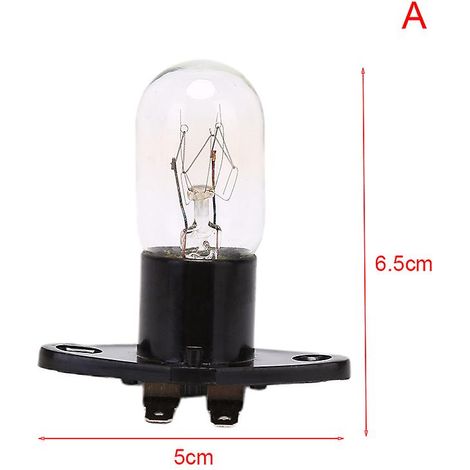 Ampoule de rechange pour four à micro-ondes, culot 230 V, 20 W, avec douille. (1/5)