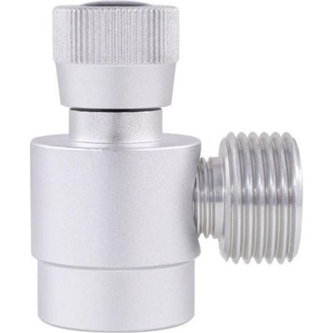 Adaptateur de Recharge de Bouteille de CO2, RéGulateur de Bouteille de Gaz Fait Maison, Adaptateur M10X1 à W21.8-14 pour Argon, (1/4)