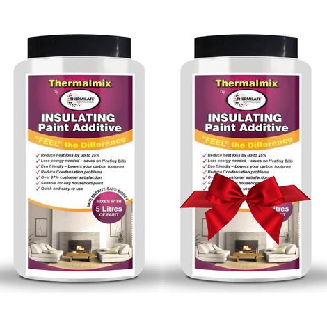 Thermalmix Insulating Paint Additive - 2pk