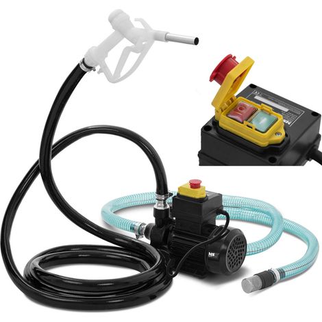 KIT pompa elettrica erogatrice gasolio IP55 230 V 370 W 40 l/min (1/5)
