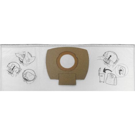Makita P-72899 Sacchetto filtro 5 pz. (1/2)