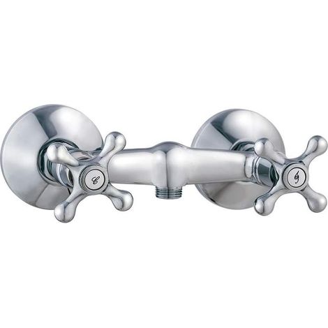 GRIFO BIMANDO DE ÉPOCA SERIE LUXEMBURGO PARA DUCHA CON EQUIPO DE DUCHA (1/2)