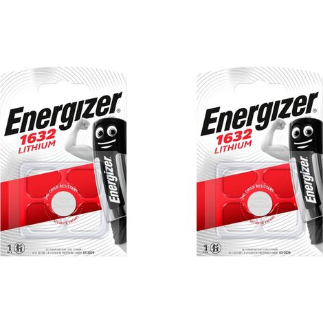 .Energizer CR1632 3V au lithium.