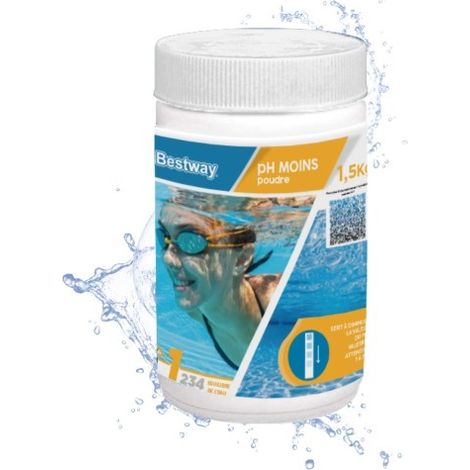 Bestway Ph Moins 1,5Kg Poudre (1/5)