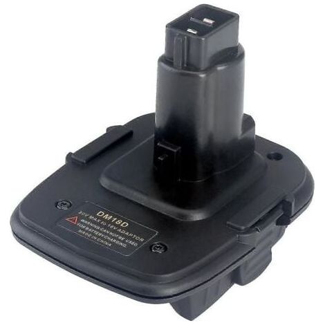 Adaptateur pour batterie Li-ion Dewalt/Milwaukee 18/20V vers outil Dewalt 18V Ni (1/3)