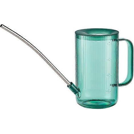 Arroseur pour plantes d'intérieur, petit arroseur à long bec en acier inoxydable pour plantes d'intérieur, fleurs d'extérieur et plantes de jardin. (1/5)