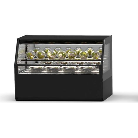 Vitrine Murale Neutre Série Integra Combi - Sens Module Supérieur - 1200x800x850 - Sayl