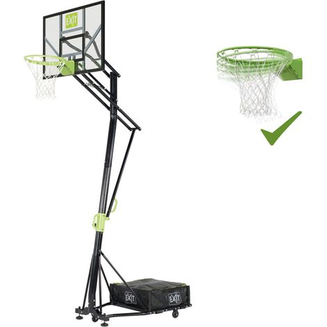Panier de basket mobile à roulettes avec cercle dunk Galaxy - Exit Toys