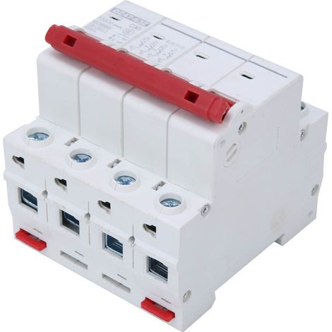 3 Stück DZ47-63Z DC1000V 4P MCB-Leistungsschalter Photovoltaik-Luftschalter Überlast-, Leck- und Kurzschlussschutz 40A (1/5)