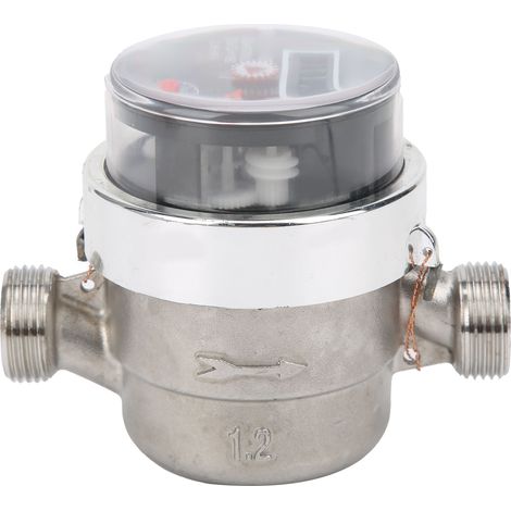 Compteur d'eau froide numérique 1/2 pouce LXH-8 haute précision pour maison avec télérélevé (1/5)
