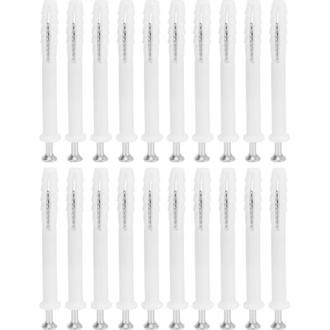 Kit de 20 vis d'expansion pour fixation de cadres d'armoires et de meubles (1/5)