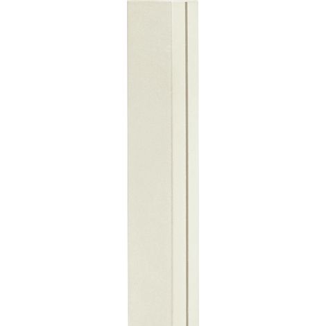 ALUPOST Pfosten für Dekorplatten - 1,15 m - Aluminium - weiß Nortene