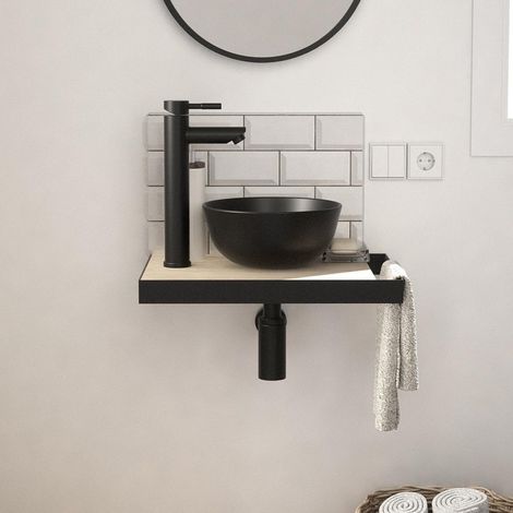 SOHO Slimline Waschbecken + Becken + Wasserhahn
