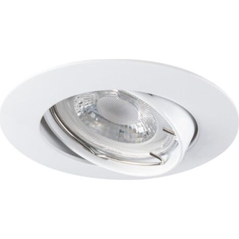 Spotlight 1x 50W Klasse III 12V IP20 Lötanschluss CTX-DT02B-W weiß 02590 (1/3)