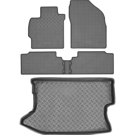 Toyota Auris I Schrägheck (2011-2012) – SET: Gummifußmatten + Kofferraummatte (1/5)