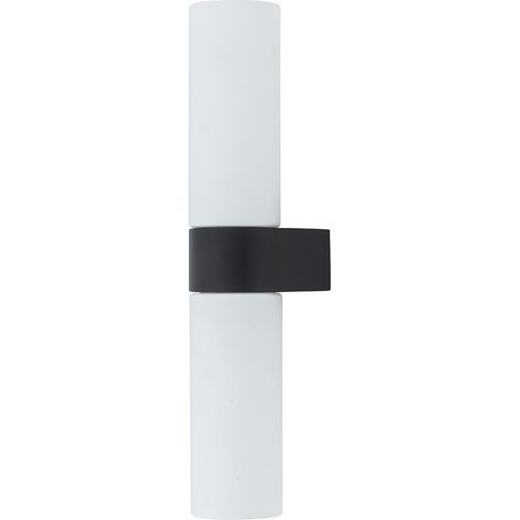 Lámpara de baño Nowodvorski Natalie II 2x G9 10W IP44 Cristal negro (1/5)