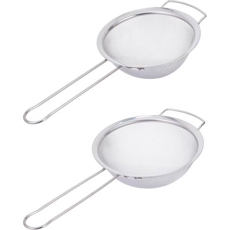 Ensemble de 2 ustensiles de cuisine en acier inoxydable (1/4)