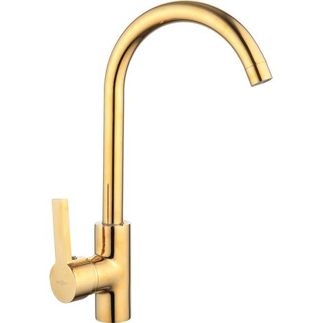 Mexen Ana grifo de cocina, dorado - 671000-50 (1/2)