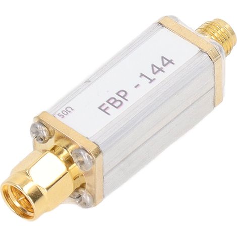 144 MHz 2 Meter Bandpassfilter aus Aluminiumlegierung mit SMA-Schnittstelle, 50 Ohm (1/5)