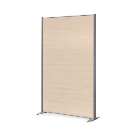 Cloison B-Zen bois antibactérien L 122, H 180 cm chêne clair