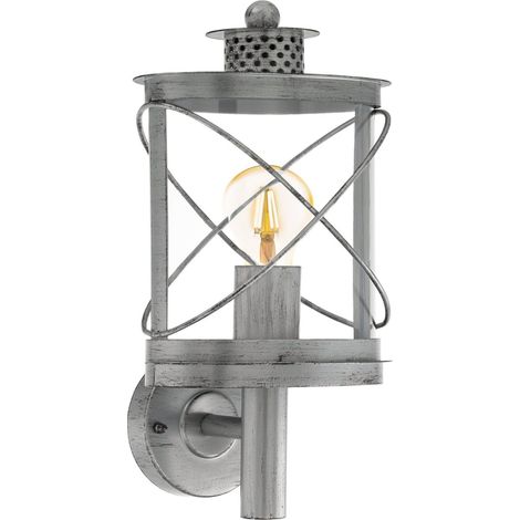 Eglo Applique murale extérieure Hilburn 1, lampe murale 1 flamme pour (1/5)