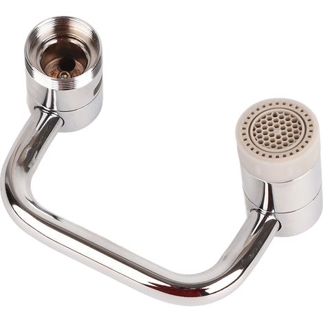 1080° drehbarer Filterauslauf für Wasserhahn, ausziehbarer Sprühkopf, Adapter für Spülbeckenbelüfter (1/5)