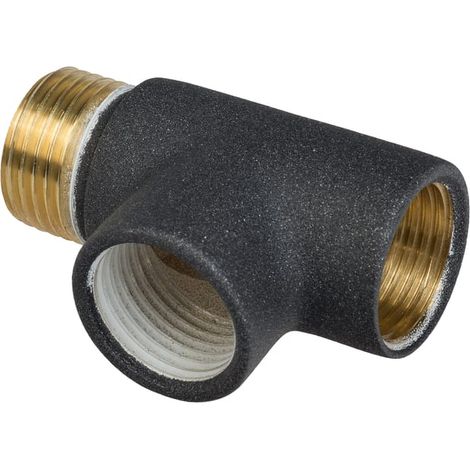 Pieza en T 1/2 para calentador eléctrico LUXRAD, grafito estructural